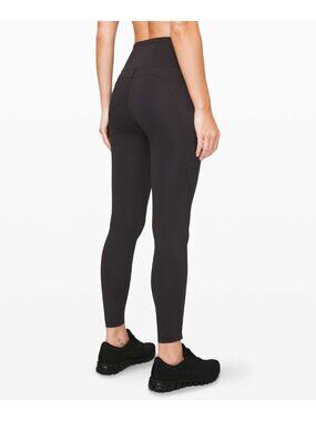 Lululemon Athletica Fast and Free Tight II 25" in Intergalactic Grey Size 2